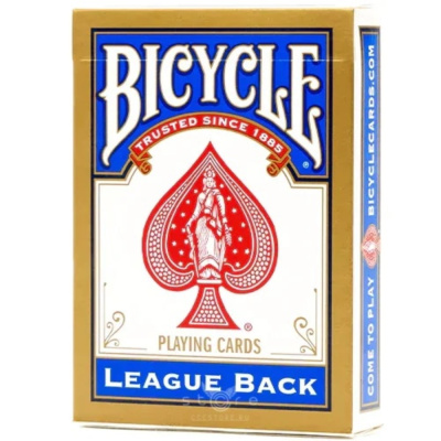 картинка Карты "Bicycle Standard League Back red/blue" от магазина Gamesdealer.ru