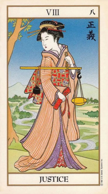картинка Карты Таро "Ukiyoe Tarot Deck" US Games / Таро Укиёэ от магазина Gamesdealer.ru