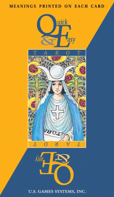 Карты Таро "Quick and Easy Tarot Deck" US Games / Таро "Быстро и Легко"