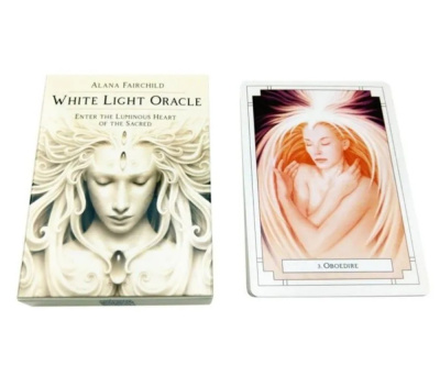 картинка Карты Таро "White Light Oracle" Reprint / Оракул Белого Света TAROMANIA от магазина Gamesdealer.ru