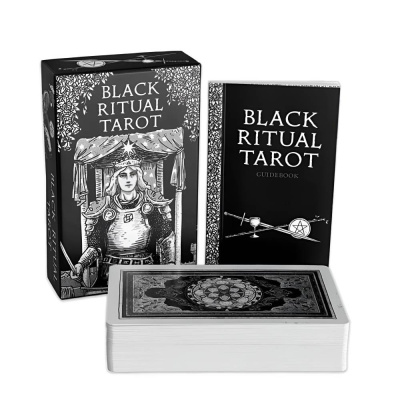 Карты Таро "Black Ritual Tarot" US Games / Черное ритуальное Таро