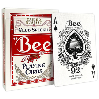 Карты "Bee Standard Index Red"