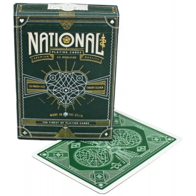 картинка Карты "Theory11 Green National" от магазина Gamesdealer.ru