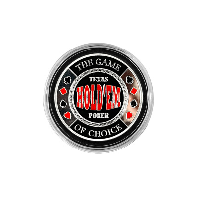 картинка Карт-протектор Card Guard "TEXAS HOLD'EM POKER (SILVER)" от магазина Gamesdealer.ru
