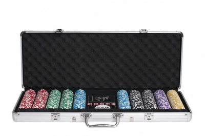 картинка Набор для покера Ultimate на 500 фишек от магазина Gamesdealer.ru