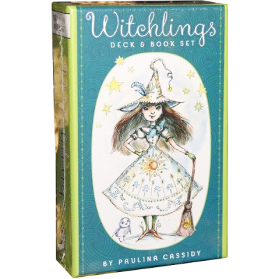 Карты Таро "Witchlings Deck & Book Set" US Games / Колода Ведьм и набор книг