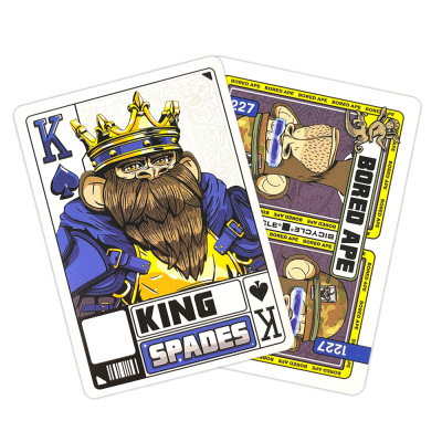 картинка Карты "Bicycle Bored Ape Standard Index" от магазина Gamesdealer.ru