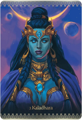 картинка Карты Таро "Kali Oracle" Blue Angel / Оракул Кали от магазина Gamesdealer.ru