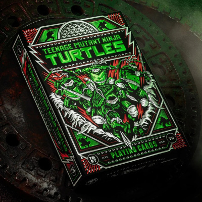 картинка Карты "Theory11 Teenage Mutant Ninja Turtles Playing Cards" от магазина Gamesdealer.ru