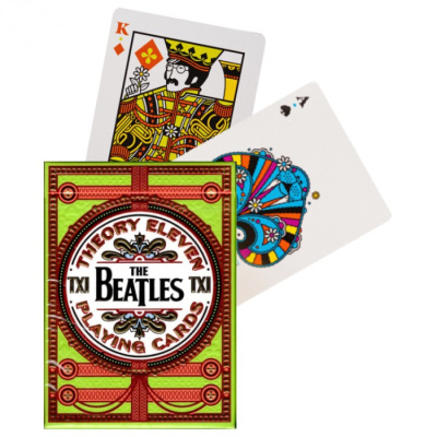 Карты "Theory11 The Beatles Green"