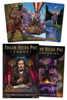 картинка Карты Таро "Edgar Allan Poe Tarot" Llewellyn / Колода Эдгара Аллана По от магазина Gamesdealer.ru