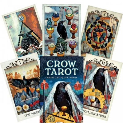 картинка Карты Таро "Crow Tarot" US Games / Таро Ворона от магазина Gamesdealer.ru