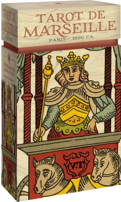 Карты Таро"Tarot De Marseille - Anima Antiqua" Lo Scarabeo / Марсельское Таро - Карты Ло Скарабео