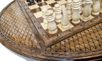 картинка Шахматы резные в ларце "Лусин" 50, Haleyan от магазина Gamesdealer.ru