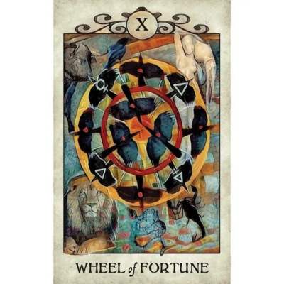 картинка Карты Таро "Crow Tarot" Reprint / Таро Ворона TAROMANIA от магазина Gamesdealer.ru