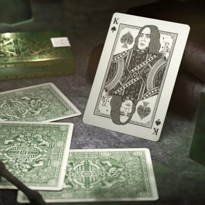 картинка Карты "Theory11 Harry Potter Deck - Green (Slytherin)" от магазина Gamesdealer.ru
