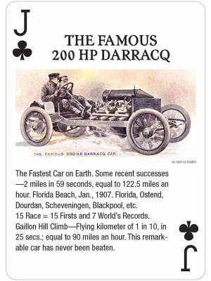 картинка Карты "Antique Motor Cars Playing Cards" от магазина Gamesdealer.ru