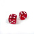 картинка Компелкт костей из янтаря 13мм красные 2 шт от магазина GamesDealer.ru