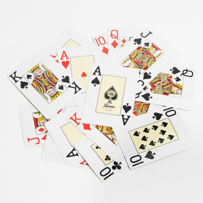 картинка Карты "Fournier 818 Casino Europe", зеленая рубашка от магазина Gamesdealer.ru
