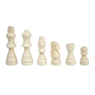 картинка Шахматные фигуры деревянные с подложкой Partida 7,6 см от магазина Gamesdealer.ru