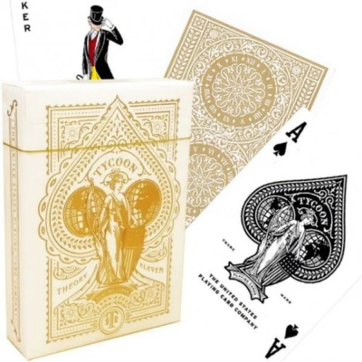 картинка Карты "Theory11 Ivory Tycoon" от магазина Gamesdealer.ru
