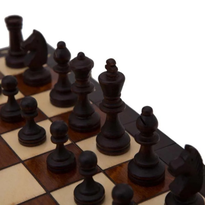 картинка Шахматы "Магнитные" 28 см, Madon (деревянные, Польша) от магазина Gamesdealer.ru
