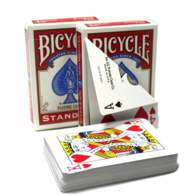 Карты "Bicycle DouBle Face red" / двойное лицо
