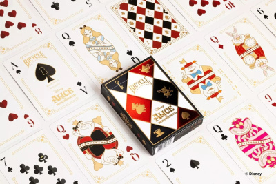 картинка Карты "Bicycle Disney Alice in Wonderland Standard Index" от магазина Gamesdealer.ru