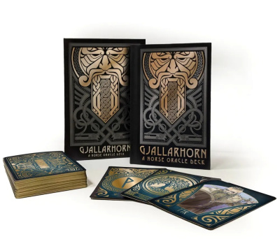 Карты Таро "Gjallarjorn: A Norse Oracle Deck" US Games / ГЬЯЛЛАРЬОРН: Колода Скандинавских Оракулов