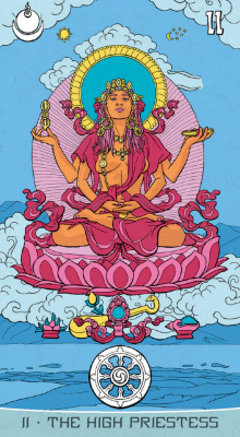 картинка Карты Таро "Siddhartha Tarot" Lo Scarabeo / Сиддхартха Таро от магазина Gamesdealer.ru