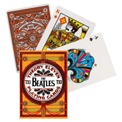 картинка Карты "Theory11 The Beatles Orange" от магазина Gamesdealer.ru