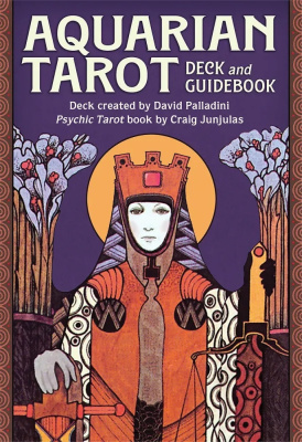 картинка Карты Таро "Aquarian Tarot Deck & Guidebook" US Games / Колода Таро для Водолея и Путеводитель от магазина Gamesdealer.ru