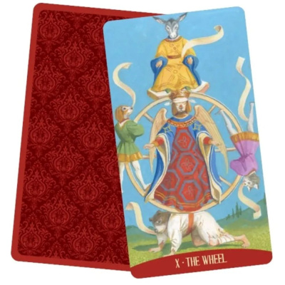 картинка Карты Таро "Royal Animals Tarot Cards" Lo Scarabeo / Королевские Животные Карты Таро от магазина Gamesdealer.ru
