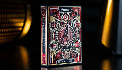 картинка Карты "Theory11 Avengers Red Edition" от магазина Gamesdealer.ru