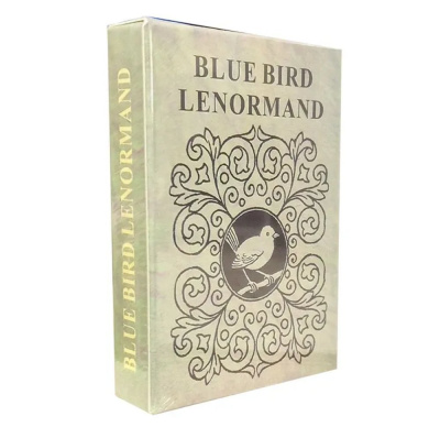 Карты Таро "Mille Lenormand Blue Bird" Reprint / Ленорман Синяя Птица TAROMANIA