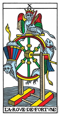 картинка Карты Таро "CBD Tarot De Marseilles" US Games Systems / Марсельское Таро КБД от магазина Gamesdealer.ru