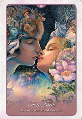 картинка Карты Таро "Whispers of Love Oracle" Blue Angel / Оракул Шепот Любви от магазина Gamesdealer.ru
