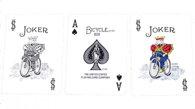 картинка Карты "Bicycle Mini red/blue" от магазина Gamesdealer.ru