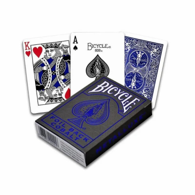 картинка Карты "Bicycle Metalluxe Blue" от магазина Gamesdealer.ru