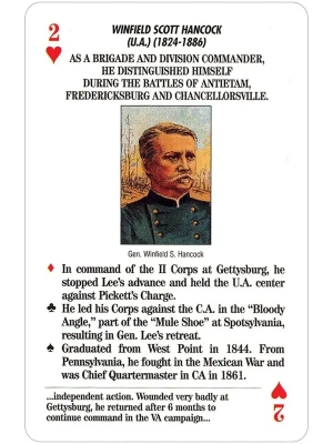картинка Карты "Famous Generals of the Civil War Card Game" от магазина Gamesdealer.ru