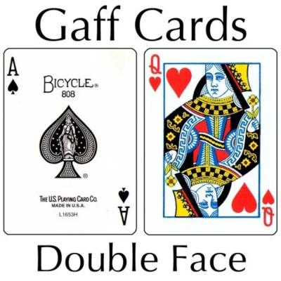 картинка Карты "Bicycle DouBle Face blue" / двойное лицо от магазина Gamesdealer.ru