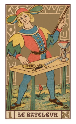 картинка Карты Таро "Symbolic Tarot of Wirth Mini Pocket Size Cards" Lo Scarabeo / Таро мини Символическое от магазина Gamesdealer.ru