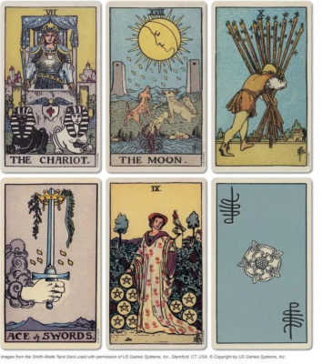 картинка Карты Таро "Swith-Waite Centennial Tarot Deck" US Games / Таро Уэйта-Смитт Памятный Набор от магазина Gamesdealer.ru