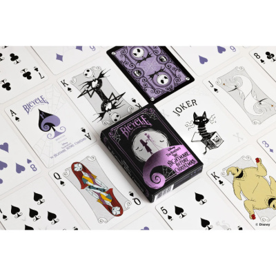 картинка Карты "Bicycle Disney Nightmare B4 Xmas Standard Index" от магазина Gamesdealer.ru
