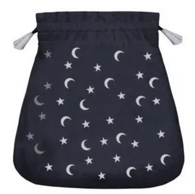 Мешочек для карт ТАРО / Tarot Bag Moon and Stars