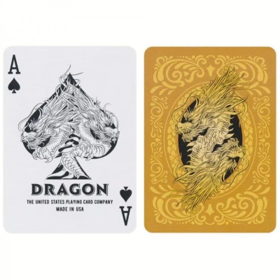 картинка Карты "Bicycle Gold Dragon Premium" от магазина Gamesdealer.ru