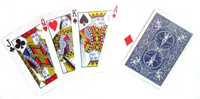 картинка Карты "Bicycle Stripper Deck blue" / конусная колода от магазина Gamesdealer.ru
