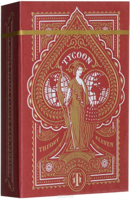 Карты "Theory11 Tycoon red"