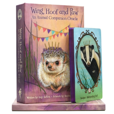 Карты Таро "Wing, Hoof and Paw Oracle Cards" US Games / Крыло, Копыто и Лапа: животное-компаньон