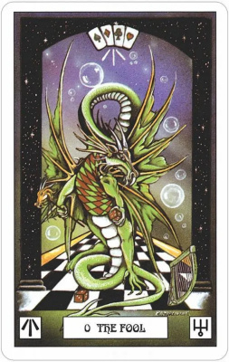 картинка Карты Таро "Dragon Tarot Deck" Италия, US Games / Таро Дракона от магазина Gamesdealer.ru